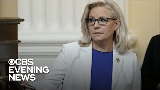 Liz Cheney trails Trumpbacked primary challenger [upl. by Steffin]