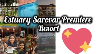 Estuary Sarovar Premiere Resort 5star travel minivlog trivandrum resorts estuary premiere [upl. by Moulton202]