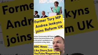 Former Tory MP Andrea Jenkyns joins Reform UK news uknews worldnews uk reform reformuk [upl. by Gunas798]