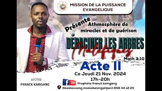 LIVE CULTE DACTION DE GRACE 2EME SERVICE DU DIMANCHE 241124 THEME OPERATION RECUPERATION [upl. by Mattox]