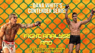 Contender Series Antônio Monteiro vs Yadier Del Valle Fight Analysis amp Prediction Week 10 [upl. by Snej539]