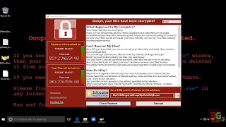 WannaCry Demo  How WannaCry WorksAttacks  WannaCry Ransomware [upl. by Clovis253]