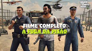 Filme completo do golpe fuga da prisão GTA V [upl. by Dorrie332]