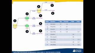 Como hacer un árbol de decisión en WinQsb [upl. by Lyndsie153]