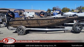 2025 Xpress H18 Bass Boat Yamaha Vmax 115 SHO F amp S Yamaha Hanover PA [upl. by Whitman]