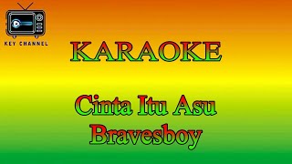 KARAOKE Reggae Cinta Itu Asu  Bravesboy [upl. by Derfla563]