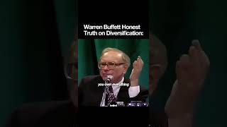 Warren Buffett Is Diversification REALLY Protecting Your Wealth [upl. by Eeslehc]