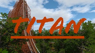 Titan  Intamin Wooden Coaster  No Limits 2 rollercoaster gci nolimits2 [upl. by Elias]