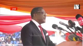 Malawi President Chakwera attacks Western countries during a speech at Zambia inauguration [upl. by Honna]