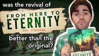 my thoughts on FROM HERE TO ETERNITY  musical revival review at the Charing Cross Theatre London [upl. by Owena]