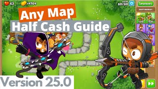 General Half Cash Guide  BTD6 [upl. by Llerdnod]