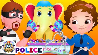 ChuChu TV Police Saving The Magical Elephant  ChuChu TV Police Fun Cartoons for Kids [upl. by Farmer524]