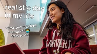 A REALISTIC Day in the Life of a Harvard Computer Science Student [upl. by Yves796]