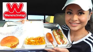 WIENERSCHNITZEL MUKBANG  Mukmas Day 3 [upl. by Ansev820]