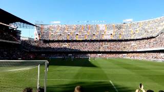 Nueva canción CURVA NORD Valencia cf [upl. by Arreic]