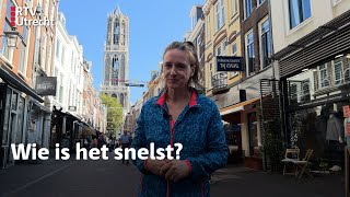 Wie beklimt het SNELSTE de Domtoren  RTV Utrecht [upl. by Nuhsar]