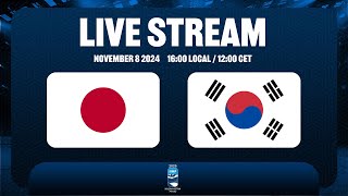 Japan v Korea  2025 Ice Hockey Asia Championship [upl. by Tsyhtema]