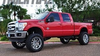 2004 f250 fx4 crew V10 stubby flowmaster exhaust [upl. by Ettesoj]