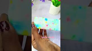 Diy teachers day gift make diy art gift Short youtube [upl. by Naziaf]