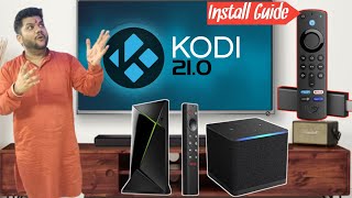 🔴Kodi 21 OMEGA is FINALLY here  How To install it ON Fire Stick amp Android Devices 🔥🔥 [upl. by Roselia231]