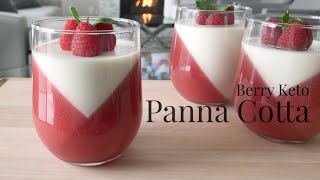 Berry Keto Panna Cotta [upl. by Sheree906]