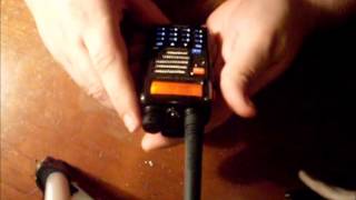 30 Baofeng UV5RE Dual Band VHF UHF HT Portable Review  HAM Radio [upl. by Heiner]