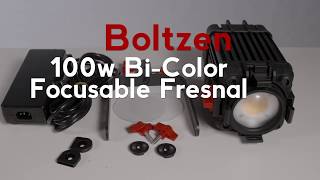 CAMETV Boltzen 100w Fresnel Focusable LED BiColor [upl. by Jola]