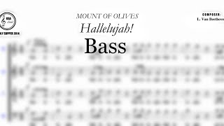 Lldm Hallelujah Mount of Olives Bass [upl. by Madigan823]