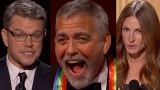 George Clooney Roasted At Kennedy Center Honors [upl. by Grishilde]