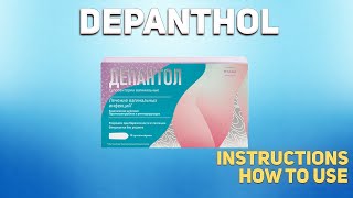 Depanthol Dexpanthenol Chlorhexidine how to use Uses Dosage Side Effects Contraindications [upl. by Filiano]