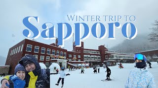 Our First Hokkaido Trip  Sapporo Japan  Sapporo Kokusai Ski Resort  Sapporo Food  VLOG [upl. by Catha]