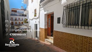 3 Bed Townhouse for Rent in the Centre of Cómpeta Malaga Spain [upl. by Kayley]