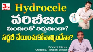 Hydrocele Treatment in Telugu I Hydrocele Symptoms I Hydrocele Complications I Dr Vamsi Krishna [upl. by Aneladgam]