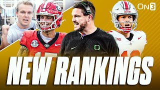 NEW College Football Playoff Rankings  Oregon STILL 1  Georgia Ohio St at 2  Wheres Miami [upl. by Keiryt]