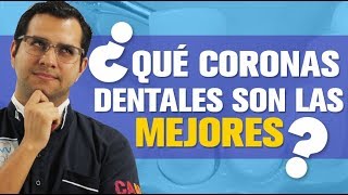 🤔 ¿QUÉ CORONAS DENTALES SON LAS MEJORES Corona Dental de Porcelana Corona de Zirconio o de Metal [upl. by Baird914]