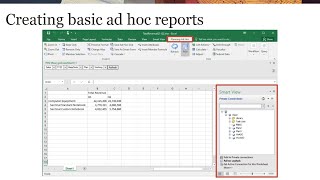 Creating Basic Ad Hoc Reports in Smart View [upl. by Keppel165]