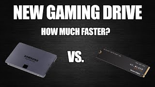 Samsung 870 QVO Vs WD SN770 Gaming Drive [upl. by Nnylsaj868]