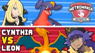 Can CYNTHIA defeat LEON with only Metronome 👆 MetroMania S14 Semi Final 1 [upl. by Nyberg]