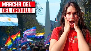 ASI ES la MARCHA del ORGULLO LGBTIQ en BUENOS AIRES 2024  MARCHA GAY PRIDE de ARGENTINA🌈⭐ [upl. by Ehcram]