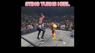 Sting Turns Heel At Fall Brawl 99 [upl. by Nedloh484]