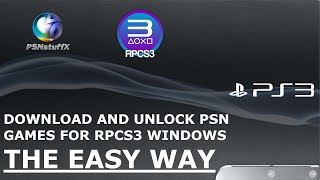 Easily Download amp Unlock Games For RPCS3 Windows 2024 [upl. by Annoved]