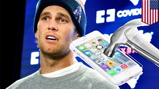 Tom Brady destroyed his cell phone during Deflategate scandal fourgame upheld by NFL [upl. by Curran988]