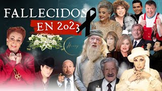 Famosos fallecidos en 2023 [upl. by Trubow159]